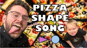 The Shape of Pizza - Song for Kids | Learning Circles, Triangles, Squares, and Rectangles