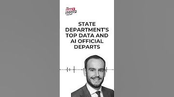State Department’s top data and AI official departs | The Daily Scoop Podcast #shorts