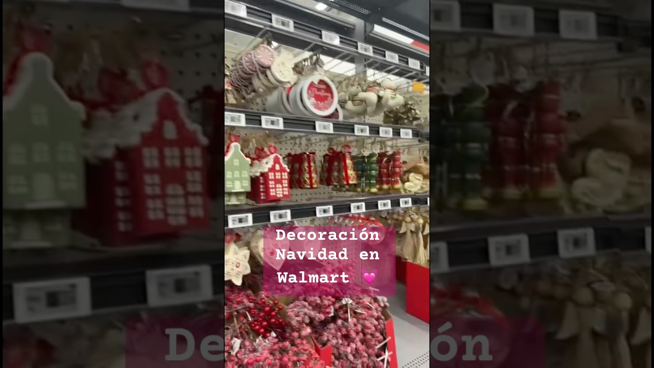 Рождественские украшения в Walmart💓 
