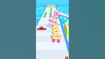 Bakery stack game level 2 #gamingvideos #viralshorts