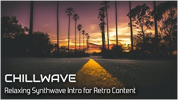 Relaxing Synthwave Intro for Retro Content #synthwave #retrowave #royaltyfreemusic #stockmusic