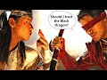 Characters Look to Liu Kang for Guidance