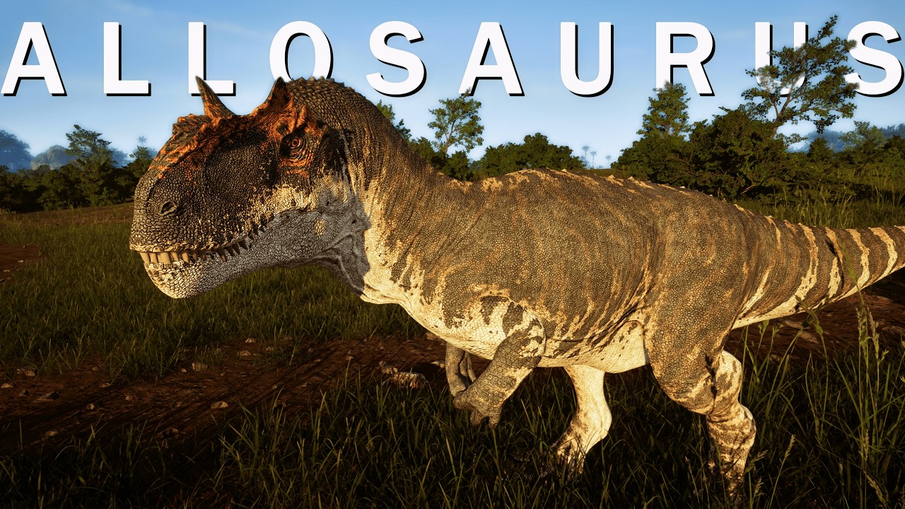 Playing as Allosaurus on a 400 Player Server | The Isle Evrima