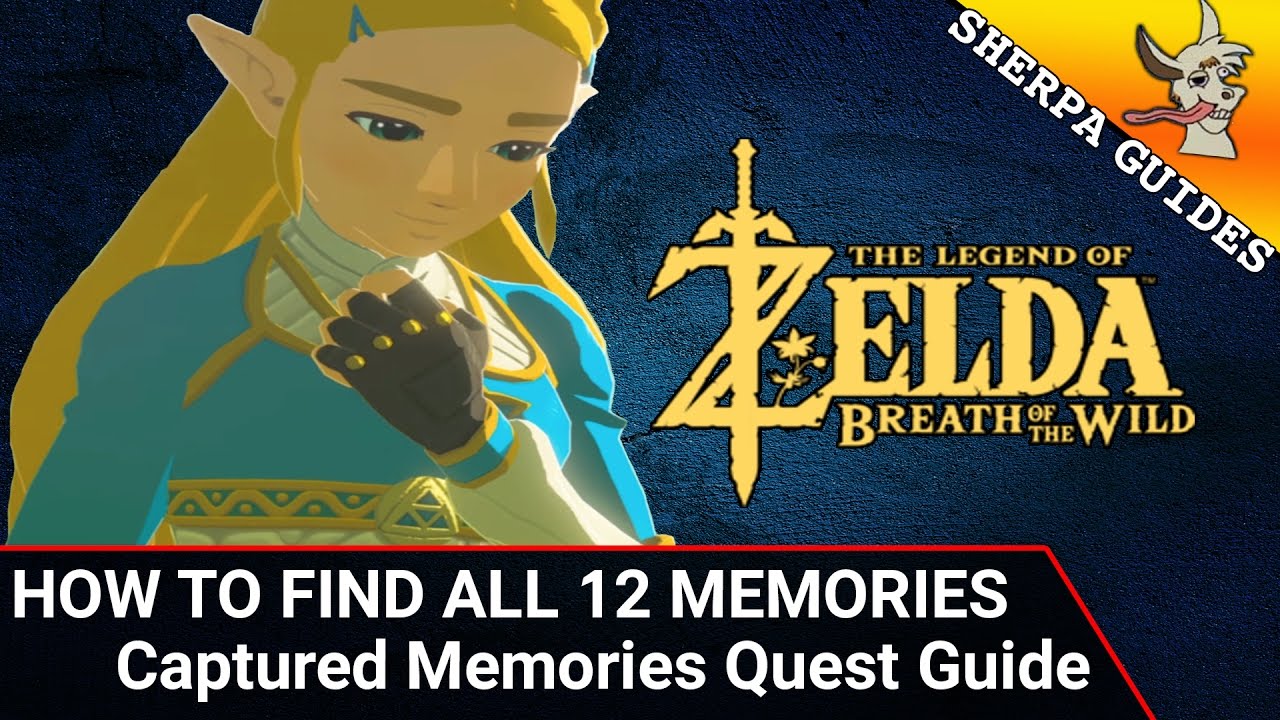 Zelda: Breath of the Wild - Captured Memories locations and how to get  every Recovered Memory