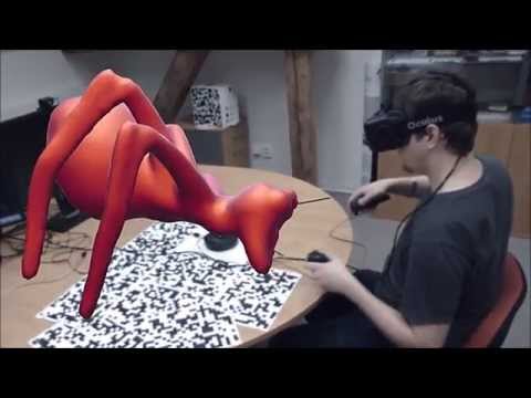 Sculpting in Virtual Reality - Oculus Rift DK2 + Razer Hydra