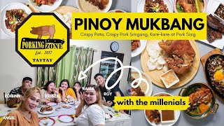 PINOY MUKBANG: Kain ng nakakamay featuring Porking Zone Taytay