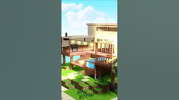 Animación Voxel estilo #motiongraphics #blender3d #voxelart #architecture