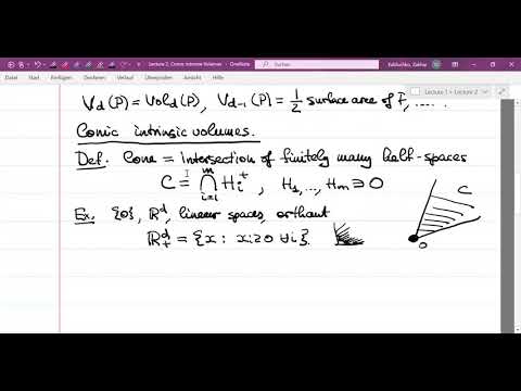 Lecture 2 Random Polytopes Zakhar Kabluchko EIMI