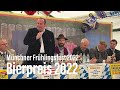 Der Bierpreis 2022 auf dem Münchner Frühlingsfest in den Festzelten