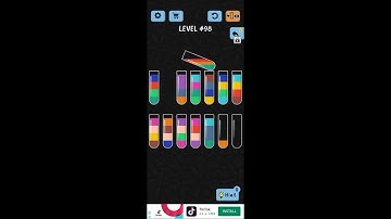 Water color sort level 498 walk through solution game Play
