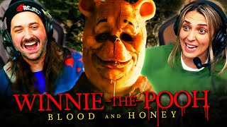 WINNIE THE POOH: BLOOD AND HONEY (2023) MOVIE REACTION!! FIRST TIME WATCHING!! Full Movie Review!