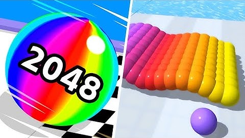 Ball Run 2048 Canvas Run - All Level Gameplay Android,iOS - NEW APK UPDATE