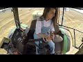 Farm #WithMe 2022 Cow Farming Milk Feeding Pretty Girl Modern Tractor Combine Cowshed Hay Silo Feed