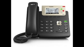 Setting up your voicemail for the first time on a Yealink T23G