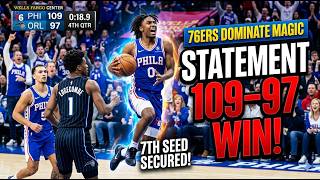 Orlando Magic vs Philadelphia 76ers Full Game Highlights – April 17 2026 | NBA Play-In Tournament