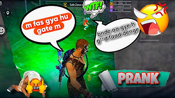 Next level irritating Teammates 🤣 Trolling random players 😈🔥 WTF Movement & free fire funny