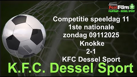 Comp 11 YT VEO Knokke 2 1 Dessel 09112025
