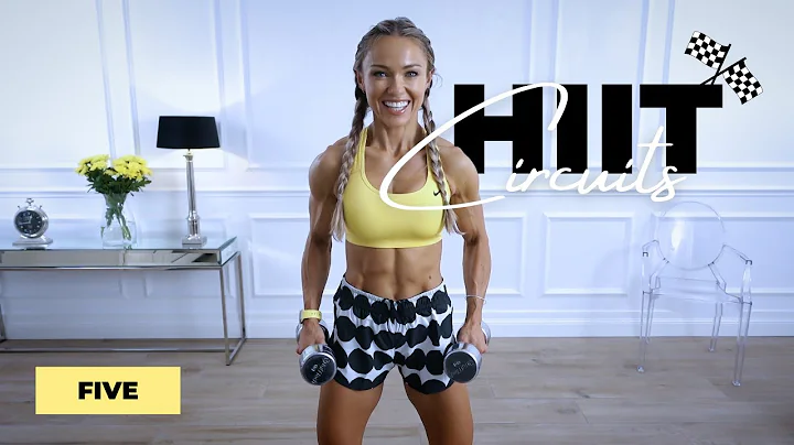 SWEAT FULL BODY HIIT WORKOUT with Dumbbells | Circ...