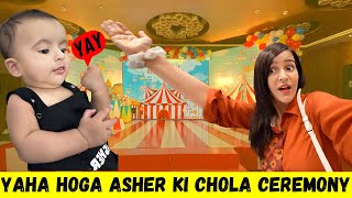 ASHER ka CARNIVAL Ready! Guests, Venue \& Gifts for CHOLA CEREMONY