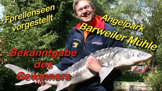 Trout lakes presented - Barweiler Mühle fishing park (Eifel)