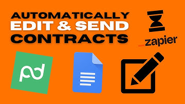 Automatically Edit and Send Contracts using Zapier
