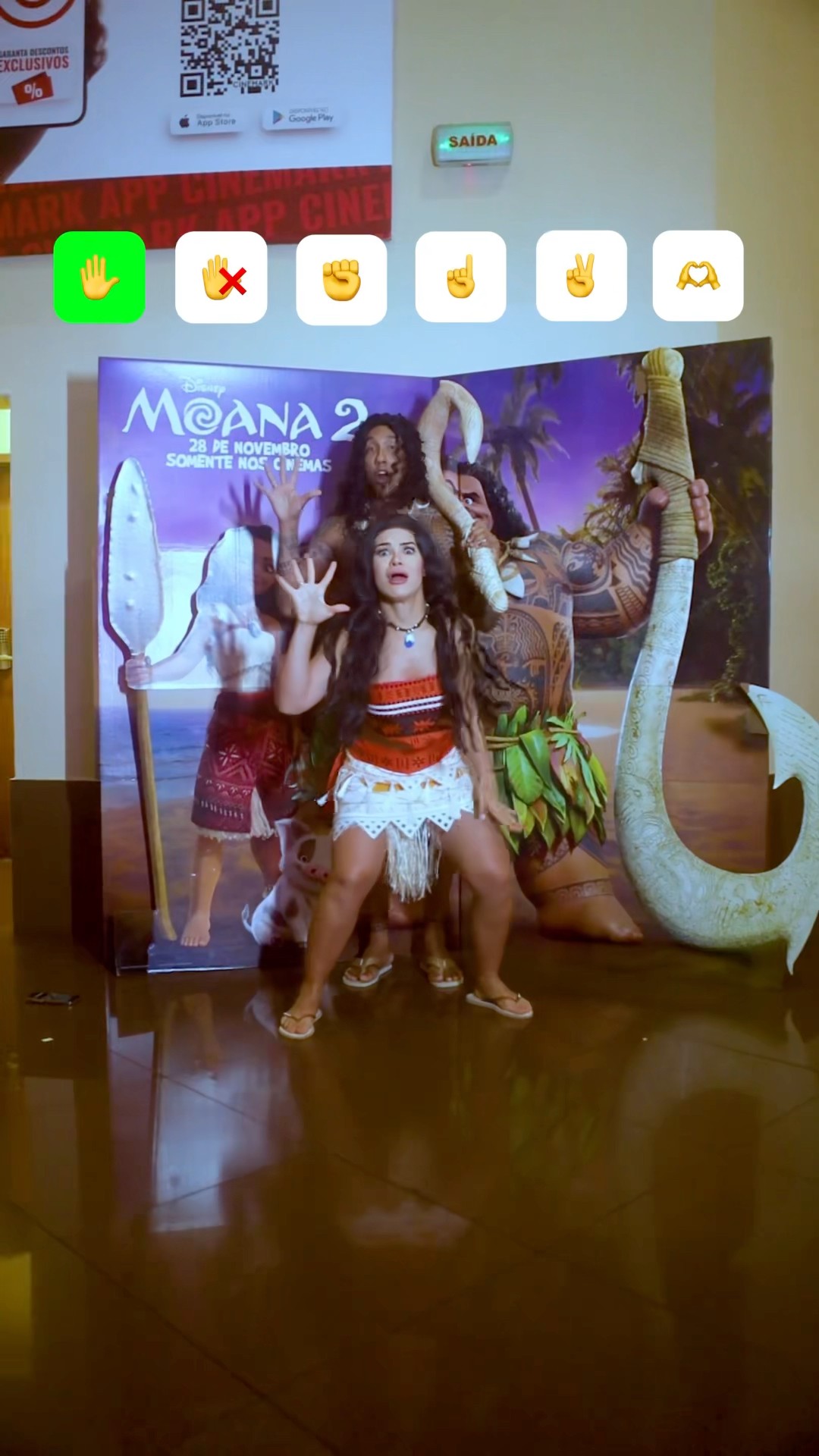 O que houve? ? @ApolloSant @Disney #tutorial #entretenimento #moana #maui