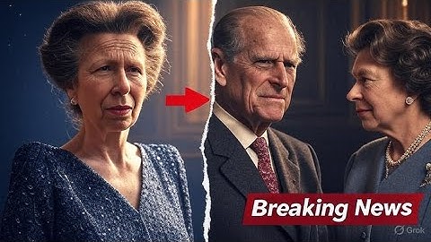 Prinses Anne ONTHULT EINDELIJK waarom Prins Philip nooit bij de Koningin heeft gewoond!