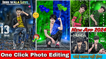 सबसे आसान😱 One Click PhoTo Editing App 2024 | 1 Click CB Photo Editing App | BesT Photo Editing App