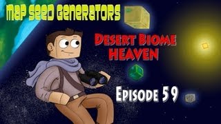 Map Seed Generators (Ep 59) Desert Biome Heaven