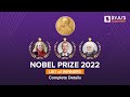 Nobel Prize Winners 2022 | CLAT 2023 Current Affairs Preparation | CLAT Exam 2023