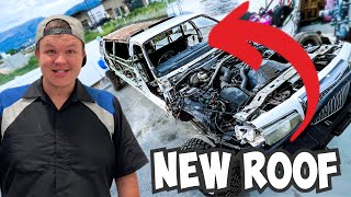 How To Replace Your Rusted Out Lifted Limo's Roof!
