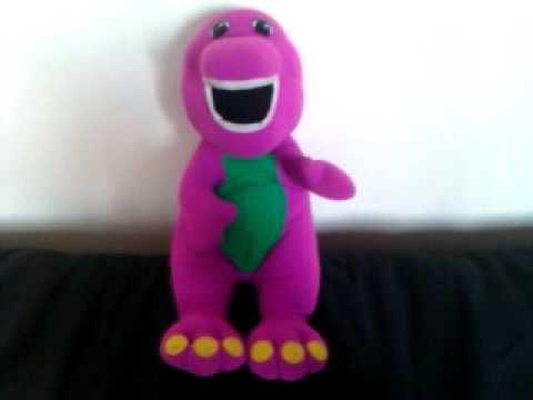 talking barney doll