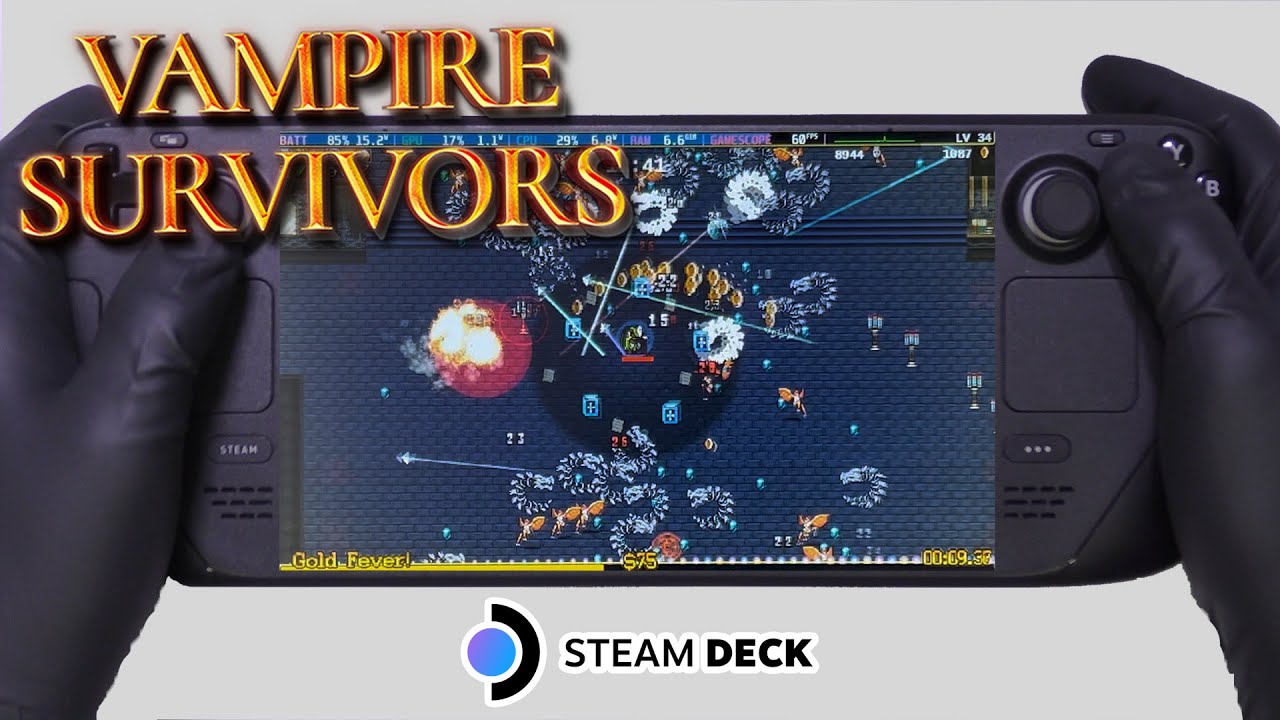 Vampire Survivors now on Steam!