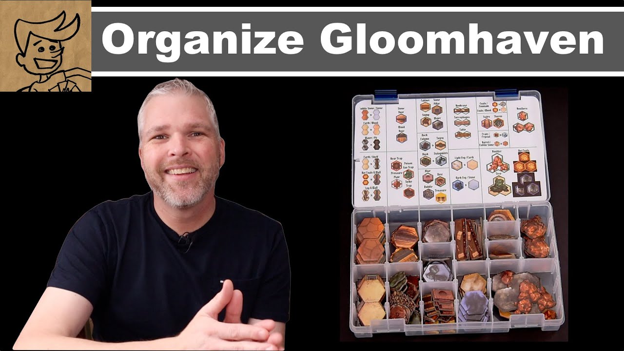 How to organize Gloomhaven the inexpensive way! 