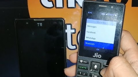 how to send photos by bluetooth in jio phone f220b