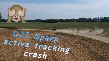 Crash // Fail // DJI Spark // Active Tracking