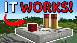 Minecraft's Largest Redstone Comparator!