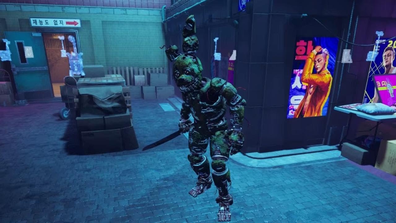 Spring Trap Map First Match of a P100 Springtrap on the NEW Trickster map - Dead by ...