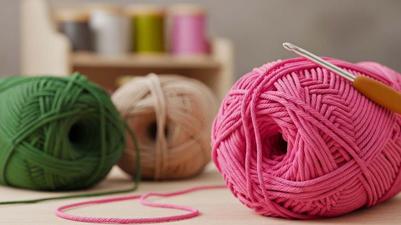 Очень простой, быстрый и экономичный квадрат, связанный крючком.