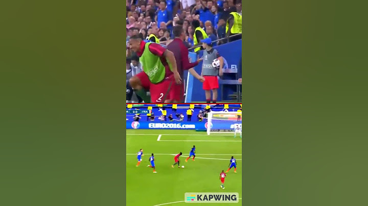 Ronaldo reaction to winning the Euro 2016