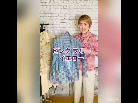 ショップチャンネル ダジュール 川口まり子 プリントプルオーバー