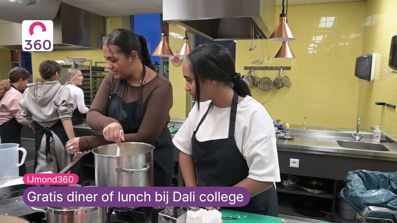 Gratis diner of lunch bij Dali college