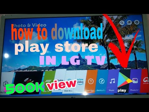 Video: LG Smart TV ha Google Play Store?