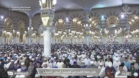 صلاة الفجر الشيخ عبدالمحسن القاسم 5 محرم 1446هـ ماتيسر من سورة الشعراء