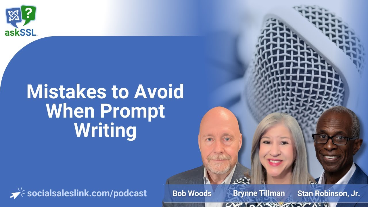 Mistakes to Avoid When Prompt Writing - YouTube