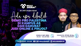 ADA APA DI BALIK DEMO PRO PALESTINA DI KAMPUS AS DAN DARURAT JUDI ONLINE & PINJOL?