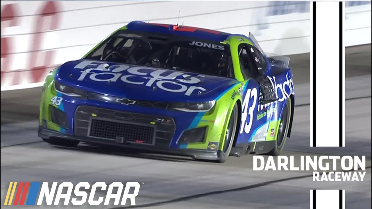 Erik Jones takes Richard Petty to Victory Lane at Darlington Raceway