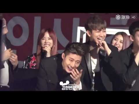 B.I, Yunhyeong, Donghyuk, Chanwoo (iKON) reaction to Apink - Mr. Chu