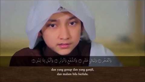 إدريس الهاشمي سورة الفجر  -  İdris Al Hasyimi Surah Al Fecr - Indonesia 💕  Quran Tilawat