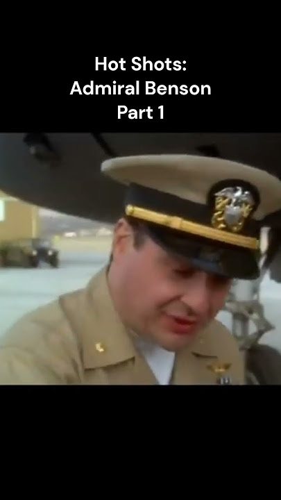 Hot Shots Admiral Benson (Lloyd Bridges) Part 1 #hotshots #shorts #movie